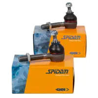 2x SPIDAN Spurstangenkopf f&uuml;r PORSCHE 911 964 912 914 vorne oben 91134732204