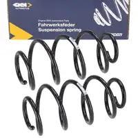 2x SPIDAN 87296 Suspension Spring for Mercedes-Benz B-Class W246 and CLA C117 (Rear) 2463242404