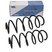 2x SPIDAN 55339 Suspension Spring for FORD Fiesta 5 MK5 1.25&ndash;1.6 16V (model year 2004 and later), front 1329549