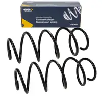 2x SPIDAN Fahrwerksfeder f&uuml;r VW Polo 5 SEAT Ibiza 4 SKODA 1.0/1.2 TSI vorne 6R0411105A