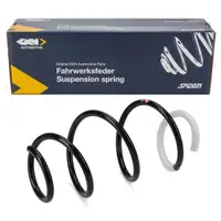 SPIDAN 88325 Suspension Spring for RENAULT Clio 4 with Standard Suspension, Front Axle 540107646R