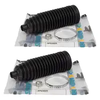 2x SPIDAN Lenkmanschette f&uuml;r PORSCHE 991 718 Boxster Cayman 981 982 vorne 99134719101