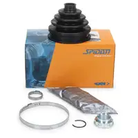 SPIDAN 21499 Achsmanschetten Satz f&uuml;r BMW 3er E46 xi xd X5 E53 vorne radseitig 31607507402