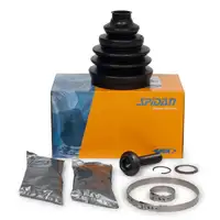 SPIDAN 23698 Achsmanschetten Satz f&uuml;r AUDI A4 B6 SEAT Exeo 3R vorne radseitig 8E0498203C