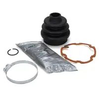2x SPIDAN 26155 Achsmanschette Satz f&uuml;r PORSCHE 928 4.5 4.7 S hinten 92833292401