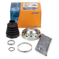 SPIDAN Achsmanschette Satz f&uuml;r PORSCHE Cayenne (92A) vorne GETRIEBESEITIG 95834990300