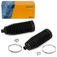 2x SPIDAN Spurstange Lenkmanschette f&uuml;r BMW E81-E88 E90-E93 X1 E84 X5 F15 X6 F16 Z4 vorne