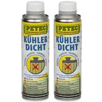 2x 250ml PETEC 80250 Kühlerdicht Kühlerdichtstoff Kühlerdichtmittel GRÜN