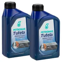 2L 2 Liter PETRONAS TUTELA BRAKE FLUID TOP 4/S Bremsflüssigkeit DOT 4 LV