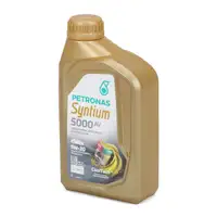 1L 1 Liter PETRONAS Syntium 5000 AV 5W-30 Motor&ouml;l &Ouml;l f&uuml;r MB 229.51/52 504/507.00 BMW LL-04