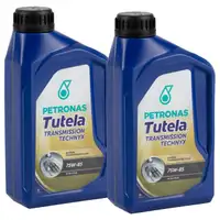 2L 2 Liter PETRONAS TUTELA TRANSMISSION TECHNYX 75W-85 Schaltgetriebe&ouml;l API GL-4 PLUS