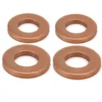 4x Dichtring Einspritzd&uuml;se f&uuml;r CITROEN FIAT FORD PEUGEOT 2.2 DIESEL & 2.4 DIESEL