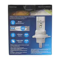2x PHILIPS Ultinon Pro6000 Boost H4 LED Gen3 mit Stra&szlig;enzulassung 12V +450% 5800K