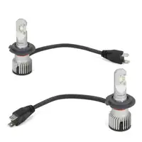 2x PHILIPS Ultinon Pro6000 HL Boost H7 LED + Adapter f&uuml;r VW Multivan Transporter Facelift