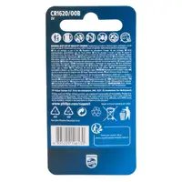 10x PHILIPS Lithium 3V CR1620 DL1620 Knopfzelle Knopfbatterie Batterie (MHD 12.2034)