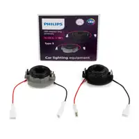 PHILIPS 11020X2 Adapterringe Adapter Type X Lampenfassung f&uuml;r Ultinon Pro6000 H7 LED