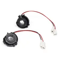 2x PHILIPS Ultinon Pro6000 HL Boost H7 LED Bulbs + Adapter for VW Golf 6, 7, Sharan, Touran 1T3, 5T1