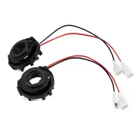 2x PHILIPS Ultinon Pro6000 HL Boost H7 LED Bulbs + Adapter for VW Golf 6, 7, Tiguan 5N