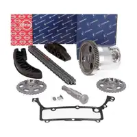 PIERBURG &Ouml;lpumpe + Steuerkettensatz + Dichtung Steuergeh&auml;use f&uuml;r MERCEDES Euro 6 OM651