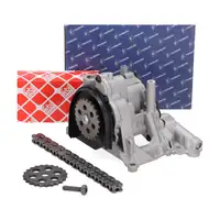 PIERBURG &Ouml;lpumpe + febi Steuerkettensatz f&uuml;r BMW 5er F10 F11 M550d X5 F15 M50d N57 381 PS