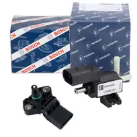 PIERBURG Ladedruckregelventil + BOSCH Ladedrucksensor f&uuml;r VW Golf 5 6 Passat B6 B7 1.4 TSI