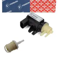 PIERBURG Boost Pressure Regulator + febi Vacuum Line Valve for VW Crafter T5 1.9 2.5 TDI