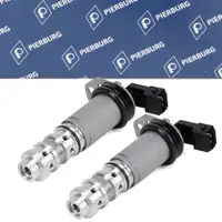 2x PIERBURG Steuerventil Nockenwelle f&uuml;r BMW 3er E90-E93 5er E60 N43 11367584115