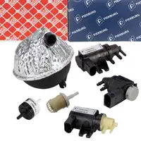 PIERBURG / febi Repair Kit: Pressure Converter for Turbocharger (EGR) for VW Multivan T5 1.9/2.5 TDI