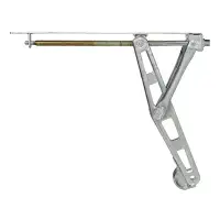 4x 1100kg PROPLUS 361506 Ausdrehstütze Stützfuß Steckstütze Wohnwagen Kurbelstützen