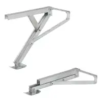 2x 600kg PROPLUS 361510V01 Ausdrehstütze Stützfuß Steckstütze Wohnwagen Kurbelstützen