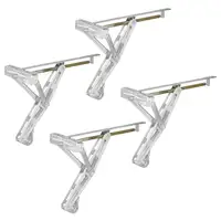 4x 1100kg PROPLUS 361506 Ausdrehstütze Stützfuß Steckstütze Wohnwagen Kurbelstützen