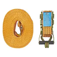 PROPLUS Spanngurt Set Ratschengurt Zurrgurt Ladungssicherung 8m 35mm 1500Kg EN121952