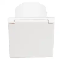 2x PROPLUS CEE Aussensteckdose Wohnwagen Wohnmobil 220-240V Einspeisung 16A IP44 wei&szlig;