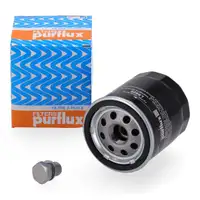PURFLUX LS929 &Ouml;lfilter + Schraube f&uuml;r VW Multivan Transporter T5 T6 2.0 Bi/TDI 84/180 PS