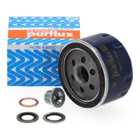 PURFLUX LS218 &Ouml;lfilter + Schraube f&uuml;r DACIA MITSUBISHI NISSAN OPEL RENAULT SUZUKI