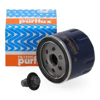 PURFLUX LS933 &Ouml;lfilter + Schraube f&uuml;r FIAT 500X 334 Tipo 356 JEEP Compass Renegade 1.0 1.3