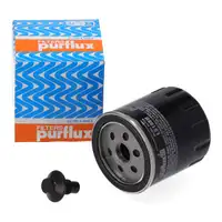 PURFLUX LS188B &Ouml;lfilter + Schraube f&uuml;r VOLVO C30 S40 2 S60 2 S80 2 V50 V60 1 V70 3 XC60 1