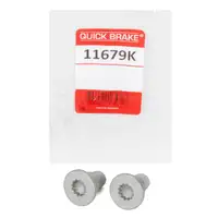 2x OJD 11679K Schraube Bremsscheibe f&uuml;r VW T5 T6 Crafter Amarok vorne o. hinten N91017302