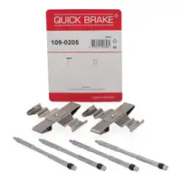 QUICK BRAKE 109-0205 Zubeh&ouml;rsatz Bremsbel&auml;ge f&uuml;r BMW 5er G60/61 i4 G26 G70 X3 G45 vorne