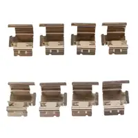 OJD 109-1298 Zubeh&ouml;rsatz Bremsbel&auml;ge f&uuml;r VW Golf 6 AUDI A3 SEAT Leon SKODA Octavia hinten