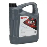 5L 5 Liter ROWE SYNT RS HC-C2 0W-30 Motor&ouml;l &Ouml;l ACEA C2 f&uuml;r PSA B712312 FIAT 55535-DS1/GS1