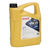 5L 5 Liter ROWE TURBO HD 15W40 Motor&ouml;l &Ouml;l f&uuml;r FIAT 9.55535-G2/D2 MB 229.1 VW 501.01/505.00