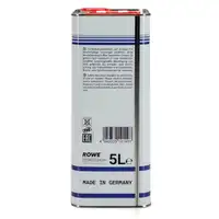 5L 5 Liter ROWE Motor&ouml;l &Ouml;l VINTAGE Unlegiert SAE 30 Oldtimer Einbereichs-&Ouml;l