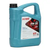 5L ROWE MULTI SYNT DPF 5W30 Engine Oil + MANN Oil Filter for AUDI, SEAT, SKODA, VW 1.2&ndash;2.0 TDI