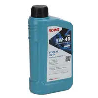 1L 1 Liter ROWE SYNT RS HC-D 5W-40 Motor&ouml;l &Ouml;l f&uuml;r BMW-LL01 MB 229.5 Porsche A40 502/505.00