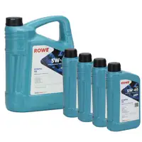9L 9 Liter ROWE SYNTH RS 5W40 Motor&ouml;l &Ouml;l f&uuml;r MB 229.5 Porsche A40 PSA B712296 502/505.00