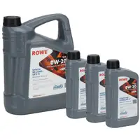 8L 8 Liter ROWE SYNTH RS LONGLIFE 4 0W-20 0W20 Motor&ouml;l &Ouml;l f&uuml;r Porsche C20 VW 508.00/509.00