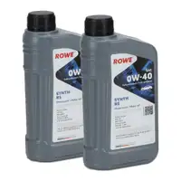 2L 2 Liter ROWE SYNTH RS 0W40 Motor&ouml;l &Ouml;l f&uuml;r MB 229.5 Porsche A40 PSA B712296 502/505.00
