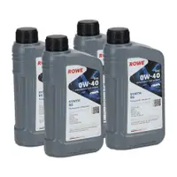 4L 4 Liter ROWE SYNTH RS 0W40 Motor&ouml;l &Ouml;l f&uuml;r MB 229.5 Porsche A40 PSA B712296 502/505.00