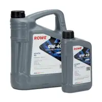 6L 6 Liter ROWE SYNTH RS 0W40 Motor&ouml;l &Ouml;l f&uuml;r MB 229.5 Porsche A40 PSA B712296 502/505.00